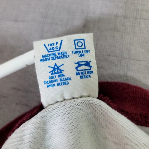 Vintage 80s Champion Size M Harvard University Single Stitch Ringer Short Sleeve - Picture 8 of 8